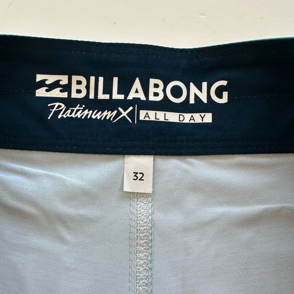 Billabong Platinum X All Day Board Shorts NWOT Men’s Size 32 - Picture 8 of 12